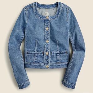 J.Crew Louisa Lady Jacket in Denim